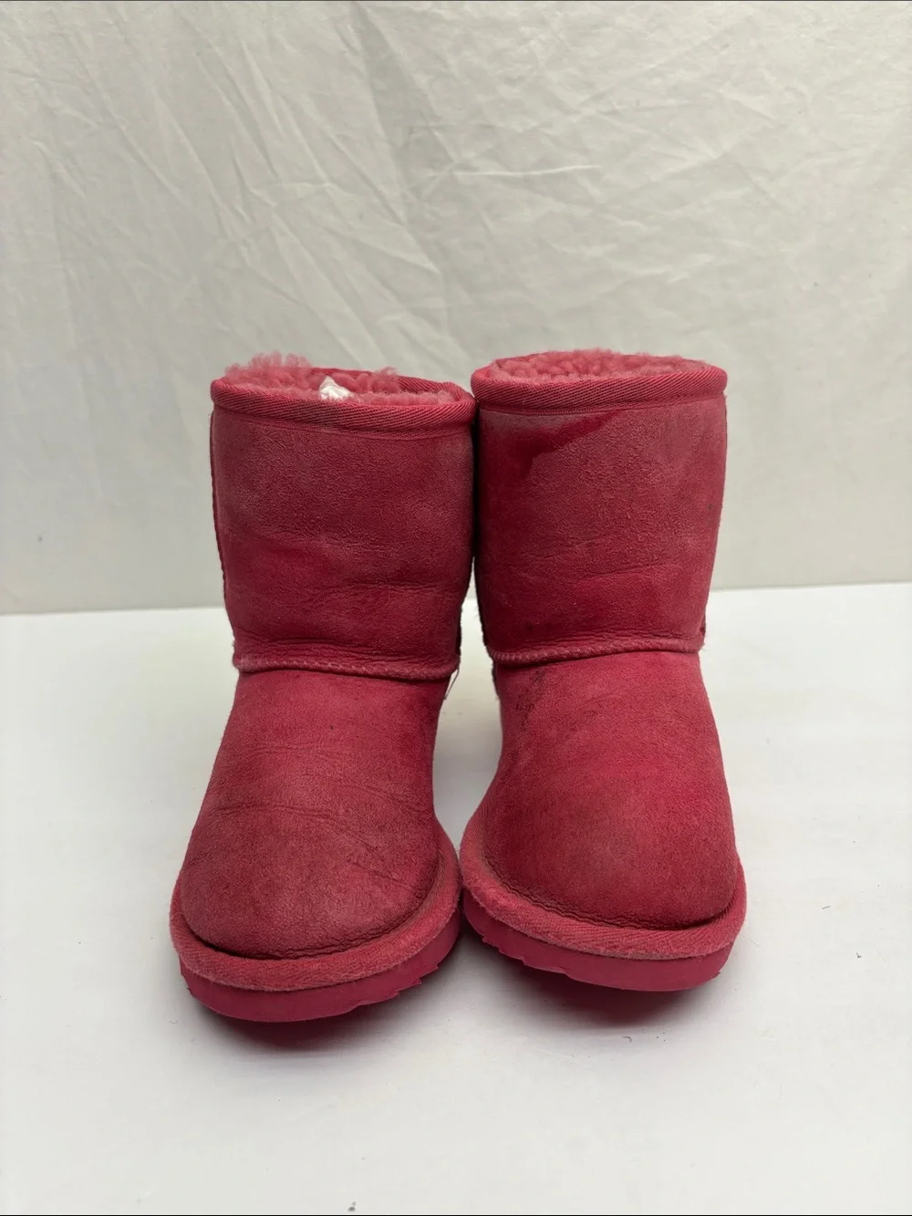 UGG Classic Kids Cozy Winter Boots - Pink, SZ 11 toddler girl, box 4